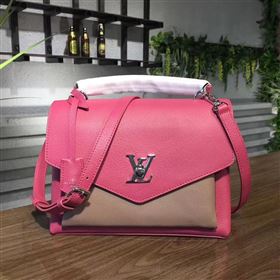 Replica M54997 LV Louis Vuitton My Lockme Bag Twist Real leather Handbag Rose 6722 [LV1397] 38900 : Purse Valley,Designer Replica Handbags,Premium Replica Handbags at PurseValley