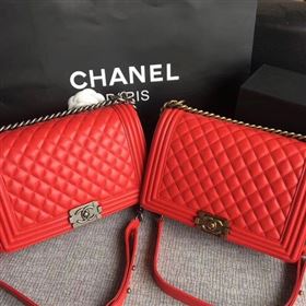 Replica Boy Chanel Flap Bags Original Sheepskin Leather A67088 Red [A67088 20171215] 32900 : Purse Valley,Designer Replica Handbags,Premium Replica Handbags at PurseValley