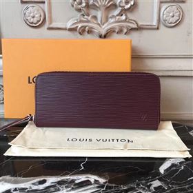 Replica M64307 LV Louis Vuitton Clemence Wallet Purse Epi Leather Bag Wine 6894 [LV1569] 16900 : Purse Valley,Designer Replica Handbags,Premium Replica Handbags at PurseValley