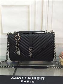Replica YSL large black shoulder College bag 4718 [YSL16a] 24000 : Purse Valley,Designer Replica Handbags,Premium Replica Handbags at PurseValley