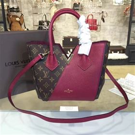 Replica replica Louis Vuitton LV Kimono PM Handbag Monogram Leather Shoulder Bag M41854 Maroon [LV1777] 32900 : Purse Valley,Designer Replica Handbags,Premium Replica Handbags at PurseValley