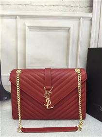 Replica YSL large wine College leather bag 4768 [YSL67a] 22500 : Purse Valley,Designer Replica Handbags,Premium Replica Handbags at PurseValley