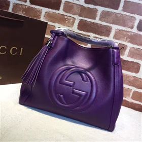 Replica Gucci soho tote purple handbag shoulder bag 6378 [GG132a] 26500 : Purse Valley,Designer Replica Handbags,Premium Replica Handbags at PurseValley