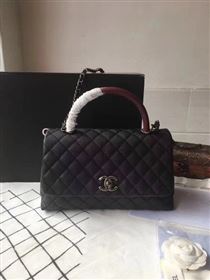 Replica Chanel Classic Red Top Handle Bag Black Original Leather A92292 Silver [A92292 20171215] 33900 : Purse Valley,Designer Replica Handbags,Premium Replica Handbags at PurseValley