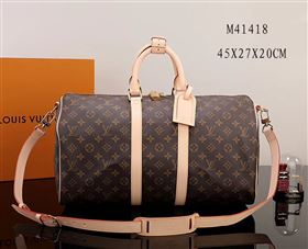 Replica LV Louis Vuitton M41418 Keepall 45 HandBag Monogram Voyage Bag [LV1025] 29900 : Purse Valley,Designer Replica Handbags,Premium Replica Handbags at PurseValley