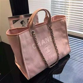 Replica Chanel A68046 original canvas shopping handbag pink bag 5952 [chanel362a] 31000 : Purse Valley,Designer Replica Handbags,Premium Replica Handbags at PurseValley