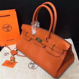 Replica Hermes 42cm Birkin orange leather bag 5108 [hermes132a] 31000 : Purse Valley,Designer Replica Handbags,Premium Replica Handbags at PurseValley