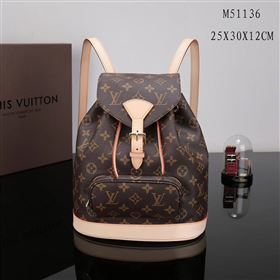 Replica LV Louis Vuitton M51136 Montsouris Backpack Bag Monogram Handbag Beige [LV1170] 34900 : Purse Valley,Designer Replica Handbags,Premium Replica Handbags at PurseValley
