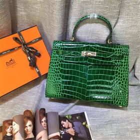 Replica Hermes crocodile green Kelly bags 5234 [hermes313a] 29500 : Purse Valley,Designer Replica Handbags,Premium Replica Handbags at PurseValley