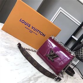 Replica replica Louis Vuitton LV Twist PM Handbag Real Leather Chain Shoulder Bag M54730 Maroon [LV1743] 36900 : Purse Valley,Designer Replica Handbags,Premium Replica Handbags at PurseValley