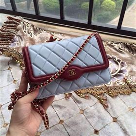 Replica Chanel A33819 lambskin small woc handbag blue bag 6019 [chanel429a] 22000 : Purse Valley,Designer Replica Handbags,Premium Replica Handbags at PurseValley