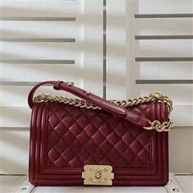 Replica Chanel A67086 lambskin le boy handbag wine bag 5995 [chanel405a] 31000 : Purse Valley,Designer Replica Handbags,Premium Replica Handbags at PurseValley