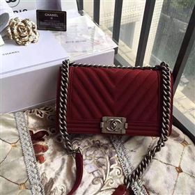 Replica Chanel A67086 suede le boy handbag wine bag 6049 [chanel459a] 29500 : Purse Valley,Designer Replica Handbags,Premium Replica Handbags at PurseValley