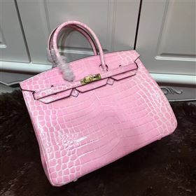 Replica Hermes crocodile Birkin pink paint bag 5250 [hermes359a] 29500 : Purse Valley,Designer Replica Handbags,Premium Replica Handbags at PurseValley