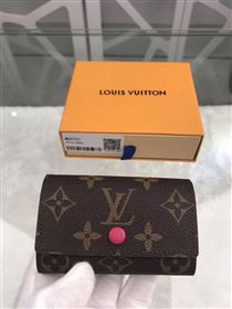 Replica replica Louis Vuitton LV 6 Key Holder Wallet Monogram Purse Bag Rose M60701 [lvwallet243] 7900 : Purse Valley,Designer Replica Handbags,Premium Replica Handbags at PurseValley