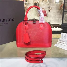 Replica Louis Vuitton LV Alma BB Handbag Epi Leather Shoulder Bag Red M41160 7013 [LV1688] 35900 : Purse Valley,Designer Replica Handbags,Premium Replica Handbags at PurseValley