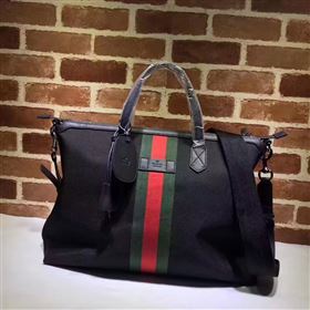 Replica Gucci large canvas shoulder tote black bag 6531 [GG285a] 20000 : Purse Valley,Designer Replica Handbags,Premium Replica Handbags at PurseValley