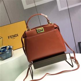 Replica Fendi mini peekaboo coffee dark bag 5453 [fendi8a] 36000 : Purse Valley,Designer Replica Handbags,Premium Replica Handbags at PurseValley