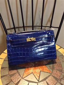 Replica Hermes mini 22cm crocodile navy Kelly bag 5227 [hermes306a] 25000 : Purse Valley,Designer Replica Handbags,Premium Replica Handbags at PurseValley