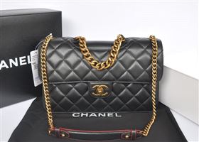 Replica Chanel A37008 lambskin large classic flap handbag black bag 5749 [chanel158a] 36000 : Purse Valley,Designer Replica Handbags,Premium Replica Handbags at PurseValley