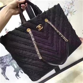 Replica Chanel original canvas large black shopping bag 6189 [chanel599a] 36000 : Purse Valley,Designer Replica Handbags,Premium Replica Handbags at PurseValley