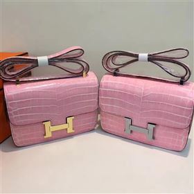Replica Hermes crocodile Constance pink paint bag 5062 [hermes64a] 25000 : Purse Valley,Designer Replica Handbags,Premium Replica Handbags at PurseValley