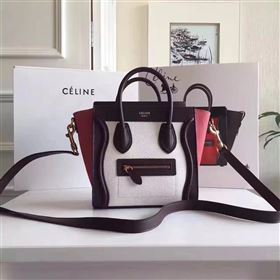 Replica Celine nano black v Boston white bag 4577 [celine111a] 36000 : Purse Valley,Designer Replica Handbags,Premium Replica Handbags at PurseValley