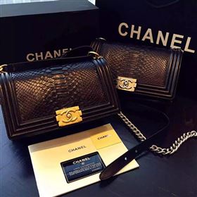 Replica Chanel A66095 python leather medium le boy handbag black bag 5849 [chanel259a] 39500 : Purse Valley,Designer Replica Handbags,Premium Replica Handbags at PurseValley
