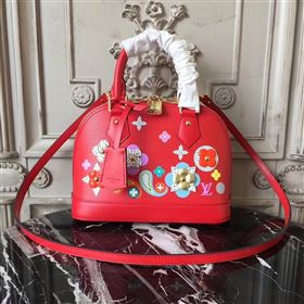 Replica Louis Vuitton LV Alma BB Handbag Monogram Epi Leather Bag Red M53513 6999 [LV1674] 38900 : Purse Valley,Designer Replica Handbags,Premium Replica Handbags at PurseValley