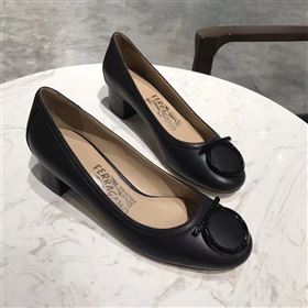 Replica Ferragamo 4cm heels black sandals shoes 4316 [shoes398a] 18500 : Purse Valley,Designer Replica Handbags,Premium Replica Handbags at PurseValley
