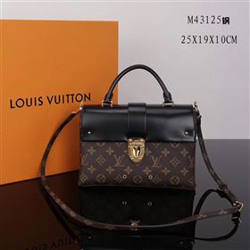 Replica LV Louis Vuitton Monogram One Handle Bag M43125 Epi Leather Handbag Black [LV1131] 32900 : Purse Valley,Designer Replica Handbags,Premium Replica Handbags at PurseValley