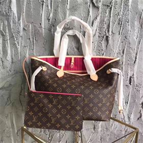 Replica LV Louis Vuitton Neverfull MM Handbag 32cm Monogram Cabas Bag M41178 Rose 6865 [LV1540] 25900 : Purse Valley,Designer Replica Handbags,Premium Replica Handbags at PurseValley