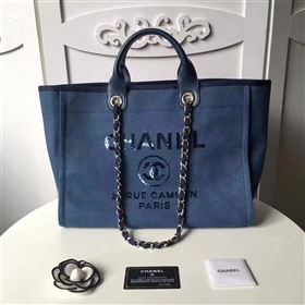 Replica Chanel A68046 original canvas shopping handbag blue bag 6173 [chanel583a] 31000 : Purse Valley,Designer Replica Handbags,Premium Replica Handbags at PurseValley