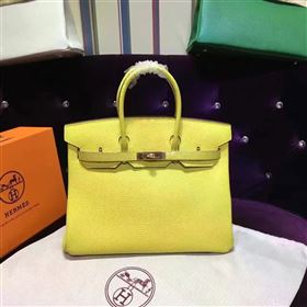Replica Hermes grain Birkin yellow bag 5279 [hermes415a] 25000 : Purse Valley,Designer Replica Handbags,Premium Replica Handbags at PurseValley