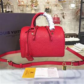 Replica M40792 LV Louis Vuitton Speedy 30 25 Bag Monogram Real Leather Handbag Red 6750 [LV1425] 39900 : Purse Valley,Designer Replica Handbags,Premium Replica Handbags at PurseValley