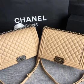 Replica Boy Chanel Flap Bags Original Sheepskin Leather A67088 Apricot [A67088 20171215] 32900 : Purse Valley,Designer Replica Handbags,Premium Replica Handbags at PurseValley