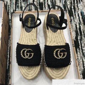 Replica Gucci Knit Platform Espadrille Sandal Black 2019 LRF 9032828 [fab 54092 190417] 10400 : Purse Valley,Designer Replica Handbags,Premium Replica Handbags at PurseValley