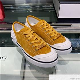 Replica Chanel Suede Calfskin Sneakers G34760 Yellow 2019 XO 9032819 [fab 54083 190417] 12600 : Purse Valley,Designer Replica Handbags,Premium Replica Handbags at PurseValley