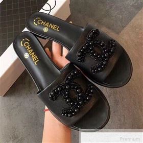 Replica Chanel Flat Pearls CC Calfskin Slide Sandals G34678 Black 2019 EM 9051513 [fab 56465 190518] 10900 : Purse Valley,Designer Replica Handbags,Premium Replica Handbags at PurseValley