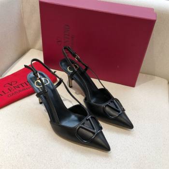 Replica Valentino Heel 7cm VLOGO Calfskin Slingback Pumps black 2020 modeng 210305 06 [81622 eb] 9300 : Purse Valley,Designer Replica Handbags,Premium Replica Handbags at PurseValley