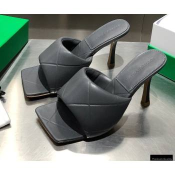 Replica Bottega Veneta Heel 9cm Square Sole Quilted The Rubber Lido Mules Sandals Dark Gray 2021 modeng 21010466 [78739 eb] 10000 : Purse Valley,Designer Replica Handbags,Premium Replica Handb