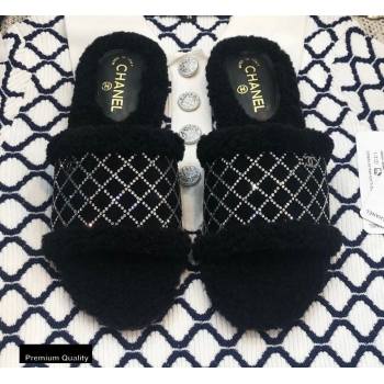 Replica Chanel Shearling Fur Crystal Quilting Slipper Sandals Black 2020 modeng 20091916 [72934 eb] 9000 : Purse Valley,Designer Replica Handbags,Premium Replica Handbags at PurseValley
