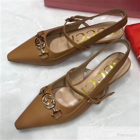 Replica Gucci Zumi Leather Slingback Heel Pumps with G Horsebit 583300 Brown 2019 ANDI 9060137 [fab 57361 190602] 11000 : Purse Valley,Designer Replica Handbags,Premium Replica Handbags at Pur