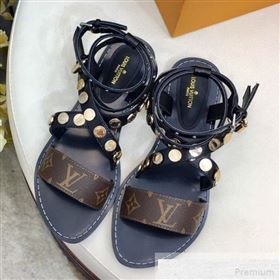 Replica Louis Vuitton Flat Passenger Studs Cross Sandals 1A4VOW Black 2019 1050 9051539 [fab 56492 190518] 10000 : Purse Valley,Designer Replica Handbags,Premium Replica Handbags at PurseValle