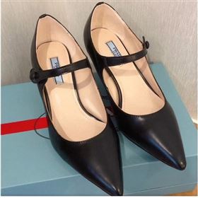 Replica Prada Heel 6cm Strap with Button Pumps Leather Black 2019 modeng 9061309 [ebs 47401 190630] 10500 : Purse Valley,Designer Replica Handbags,Premium Replica Handbags at PurseValley