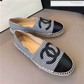 Replica Chanel Striped Canvas Flat Espadrilles G29762 Black 2020 EM 20031010 [fab 68359 200314] 10200 : Purse Valley,Designer Replica Handbags,Premium Replica Handbags at PurseValley