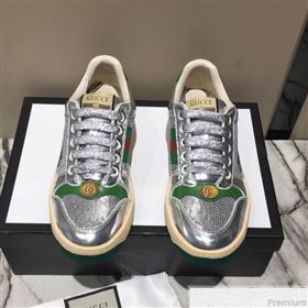 Replica Gucci Screener Metallic Sneaker SilverGreen 2019 DLY 9040853 [fab 54471 190417] 10000 : Purse Valley,Designer Replica Handbags,Premium Replica Handbags at PurseValley