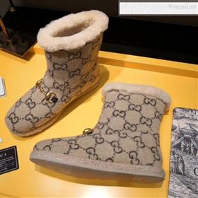 Replica Gucci GG Wool Flat Short Boot 599017 Beige 2019 For Women and Men MD 9101528 [fab 63873 191025] 12300 : Purse Valley,Designer Replica Handbags,Premium Replica Handbags at PurseValley