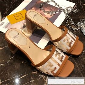 Replica Fendi FF PVC Heel Slide Sandals Brown 2019 A8 9062129 [fab 58508 190623] 8800 : Purse Valley,Designer Replica Handbags,Premium Replica Handbags at PurseValley