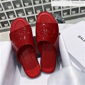 Replica Balenciaga Oval BB Patent Leather Flat Mules Slide Sandal All Red 2020 DLY 20031425 [fab 68524 200314] 7400 : Purse Valley,Designer Replica Handbags,Premium Replica Handbags at PurseVa